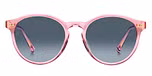 PINK / DK BLUE SHADED