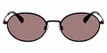 Semishiny Black / Dark Purple