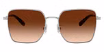 Silver/Dark Tortoise / Brown Gradient
