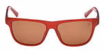 SHINY DARK RED / MATTE BLACK / BROWN POLARIZED