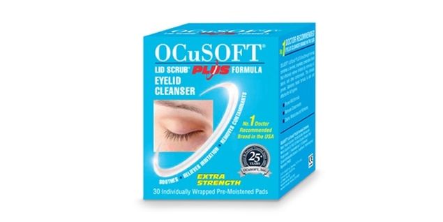 Ocusoft Lid Scrub Plus - Box of 20 Pre-Moistened Pads