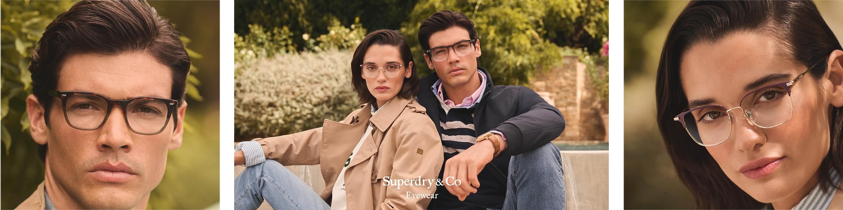 Superdry designer sunglassess desktop banner