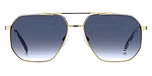 GOLD / DK BLUE SHADED