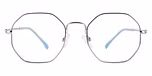 Silver / Blue