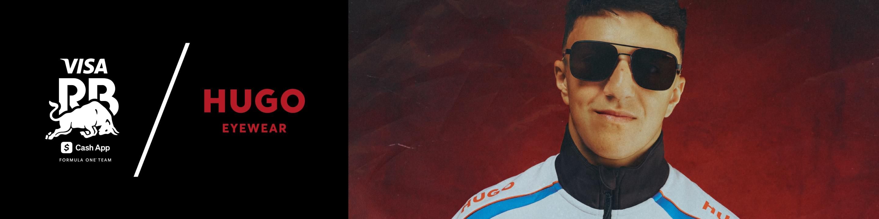 Occhiali da sole firmati HUGO desktop banner