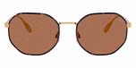 Semi-shiny Gold / Dark Brown