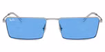 Silver / Blue