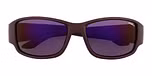 Matte Burgundy Crystal with Purple Flash Mirror Polarized Lenses