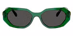 Transparent Green / Green / Dark Grey