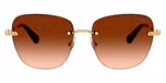 Gold / Gold / Gradient Dark Brown