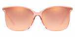 PINK TRANSP/rose gold grad mirror