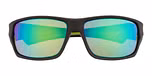 Matte Black with Polarized Green Mirror Lenses