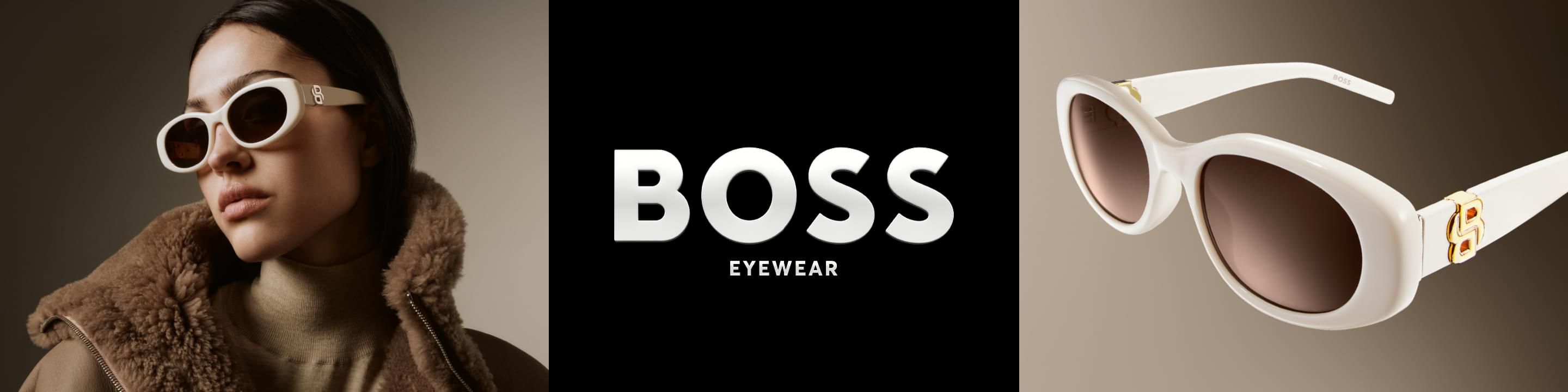 BOSS designer sunglassess desktop banner