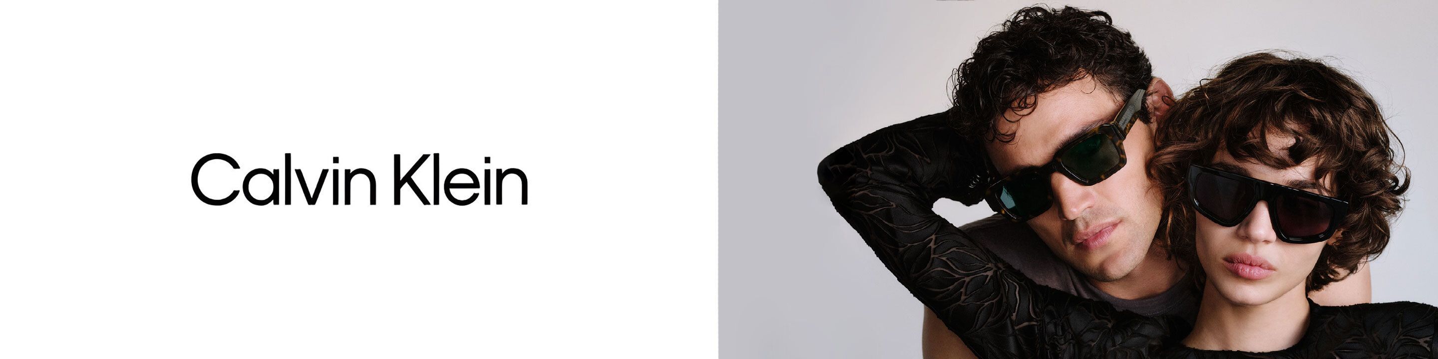 Calvin Klein designer sunglassess desktop banner