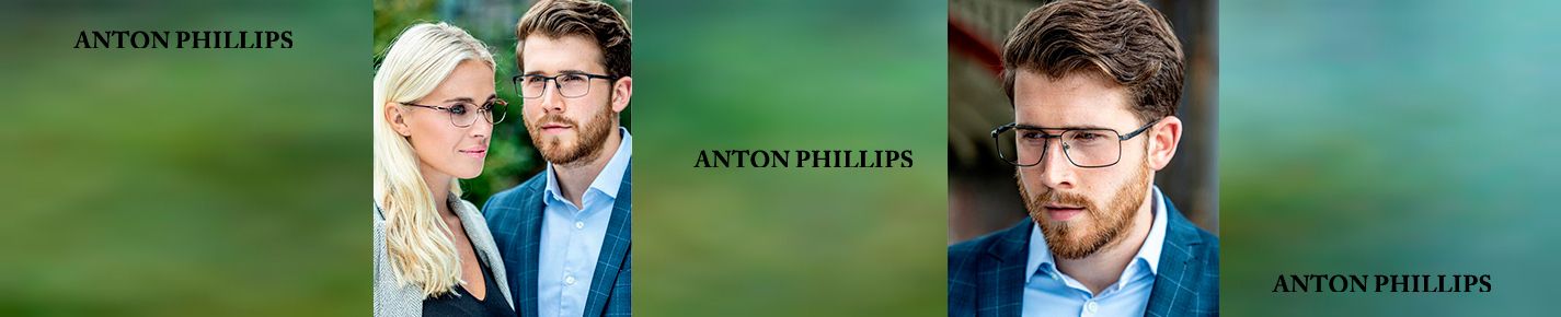 Anton Phillips designer sunglassess desktop banner