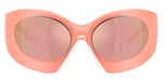 Crystal / varnish peach / Pink mirror rose gold