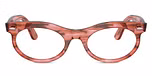 Striped Transparent Pink