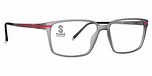 Grey / Red