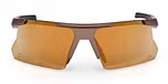 Matte Dark Brown / Light Brown/Monocolor / brown mirror
