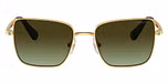 Gold / Gold / Green Gradient Brown