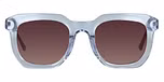 Blue Transparent / Pink Polarised Lens