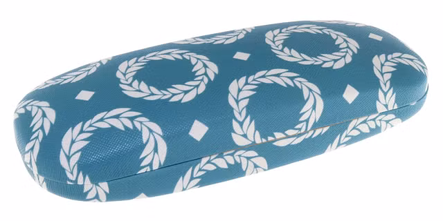 Optical accessories - Hard Case - Vinyl leatherette / wreath design