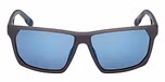 MATTE GREY / MATTE GREY / BLUE MIRROR