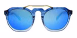 Crystal blue / Mirror blue polarized grey color UV400 protection lenses