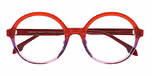 GRADIENT RED TO CRYSTAL