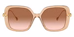 Beige Transparent / Gradient Brown