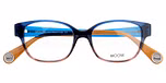 Gradient brown blue