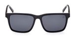 shiny black / smoke polarized