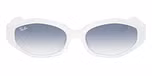 White / White / Clear Gradient Light Blue