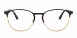 MATT BLACK ON RUBBER GOLD / black