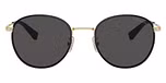 Shiny Light Gold/Black / Grey Solid