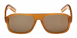 Shiny Light Orange / Shiny Light Orange / green mirror