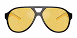 Black / Mirror Yellow