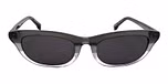 Black+Crystal grey+Crystal / Grey color UV400 protection lenses