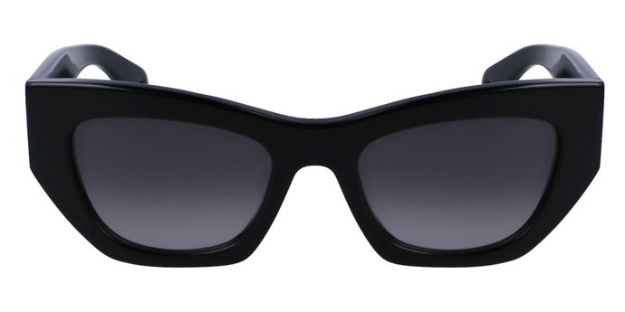 粉色的矩形太阳镜- Celine Eyewear