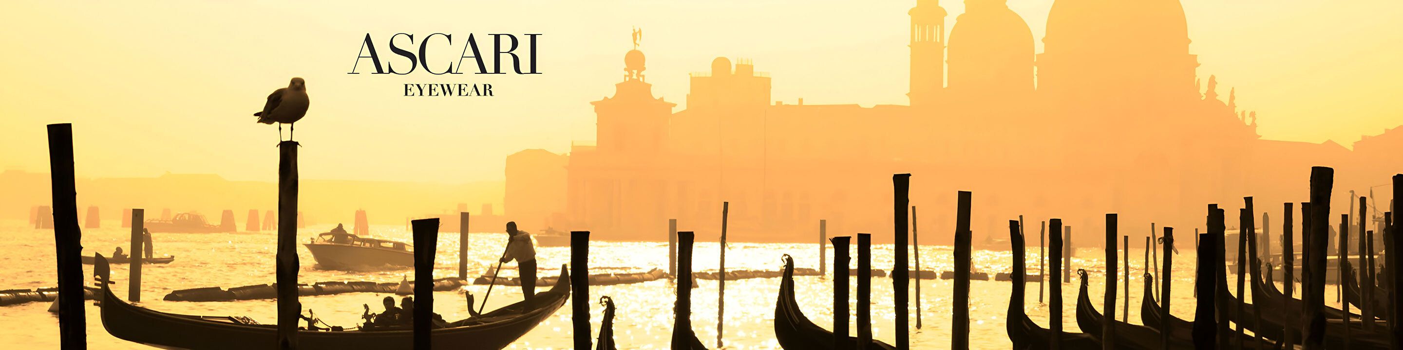 Ascari designer sunglassess desktop banner