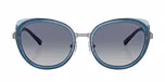 Shiny Gunmetal / Gradient Blue