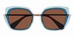 TRANSPARENT DUCK BLUE