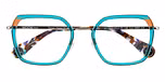 TRANSPARENT TURQUOISE GREEN