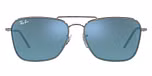 Gunmetal / Light Blue