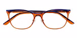 RED-BROWN MEDIUM TRANSPARENT