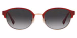 RED / DARK GREY SHADED