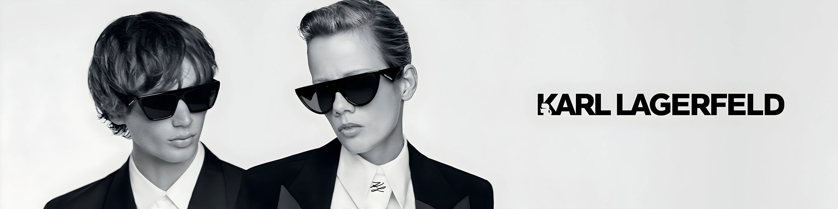 Karl Lagerfeld designer sunglassess desktop banner