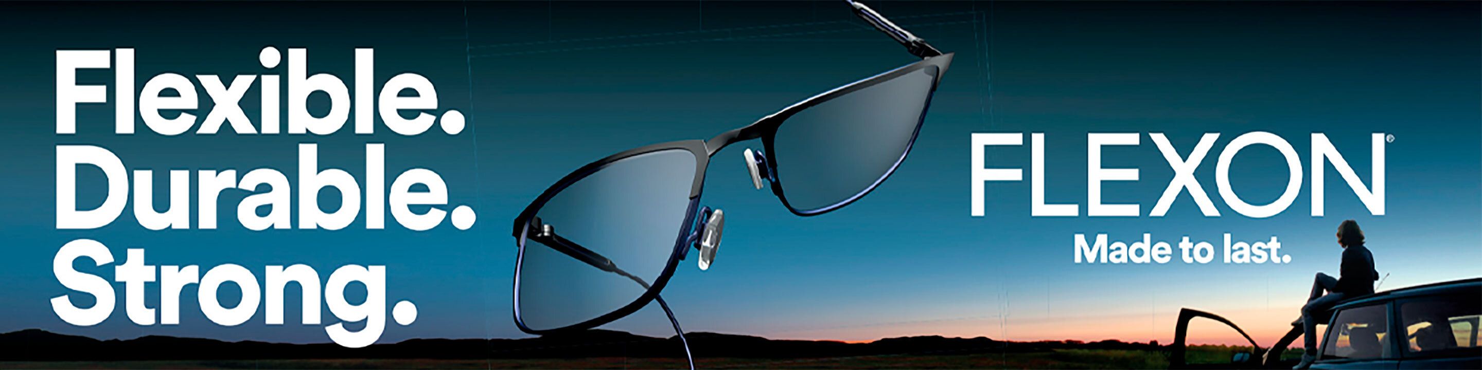 Flexon designer sunglassess Desktop banner