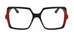 DARK TORTOISE / RED