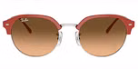 Red On Silver / Pink / black